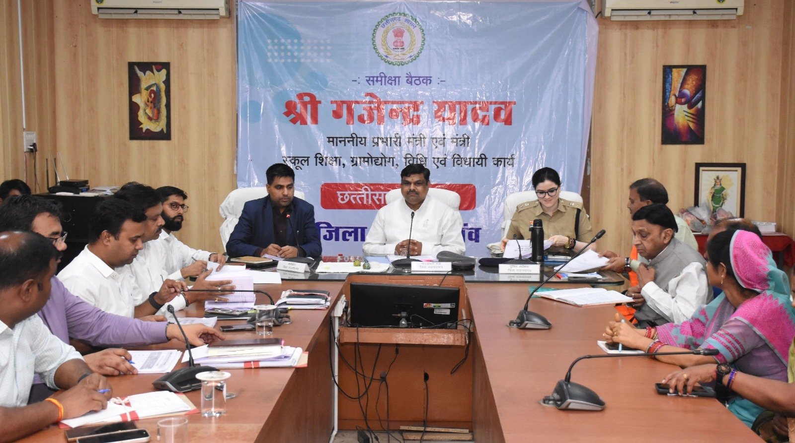 सुशासन तिहार में प्राप्त शिकायतों और मांगों का समयबद्ध एवं प्रभावी निराकरण सुनिश्चित करेंगे – प्रभारी मंत्री गजेन्द्र यादव