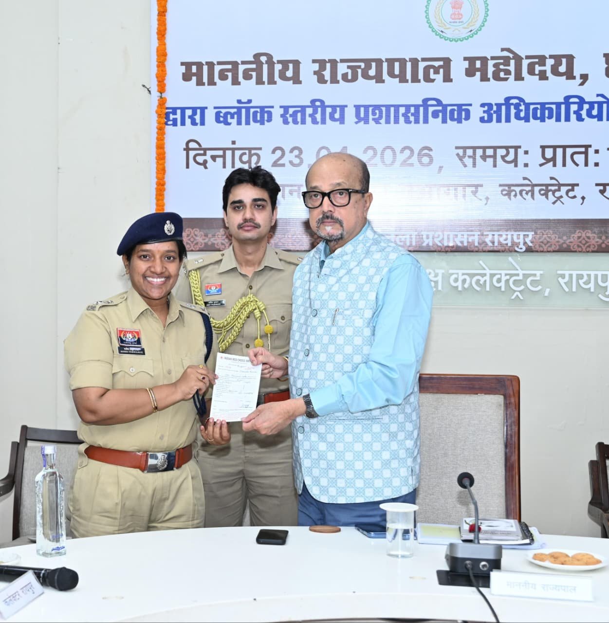 मानवता की सेवा के लिए रेडक्रॉस सोसाइटी से जुड़ने का आह्वान, रायपुर ग्रामीण एसपी श्रीमती मनीषा ठाकुर ने ली सदस्यता