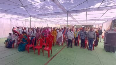 मोरगा में जनसमस्या निवारण शिविर का हुआ आयोजन 105 आवेदनों का मौके पर हुआ निराकरण