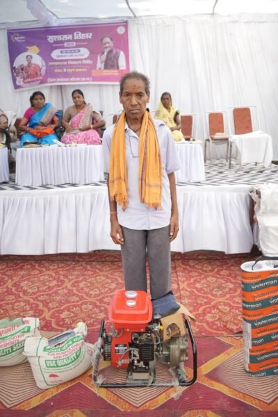 राहत, सुविधा और समाधान का भरोसेमंद माध्यम बन रहे समाधान शिविर कृषक रामलाल चौहान को मिला 2 एचपी पंप, सिंचाई सुविधा से खेती होगी सुगम