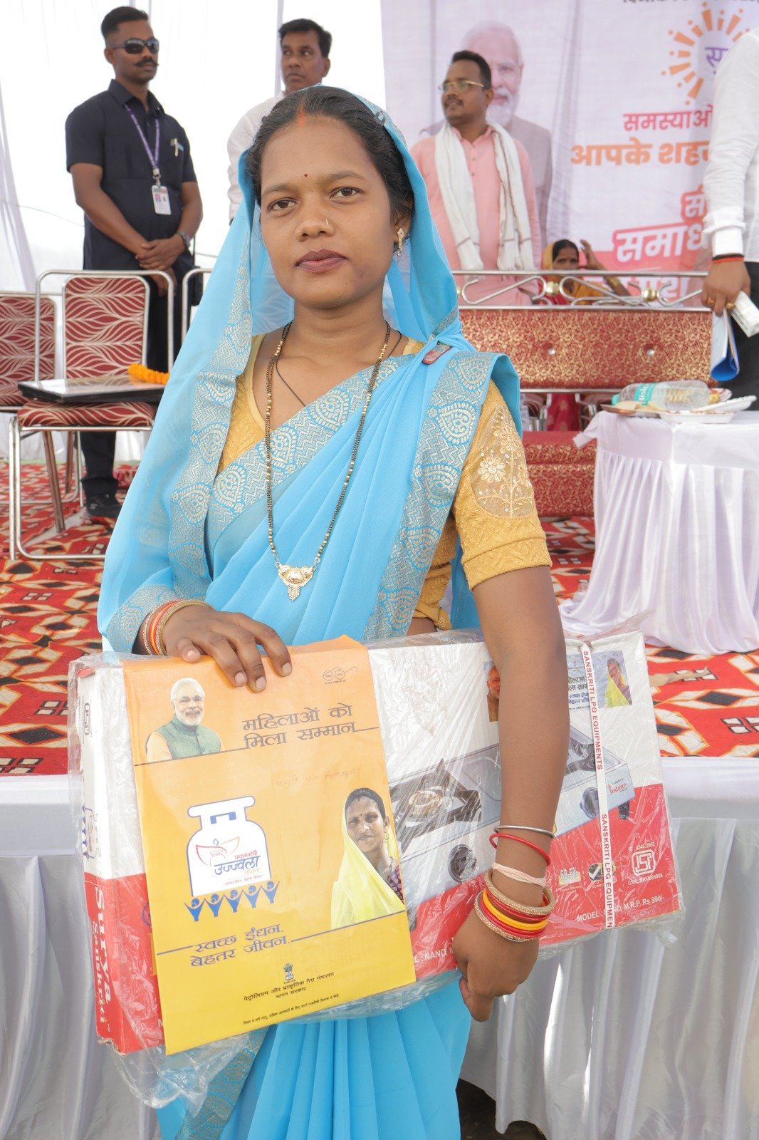 सुशासन तिहार में मिला उज्ज्वला गैस कनेक्शन, खत्म हुआ लकड़ी के चूल्हे का संघर्ष