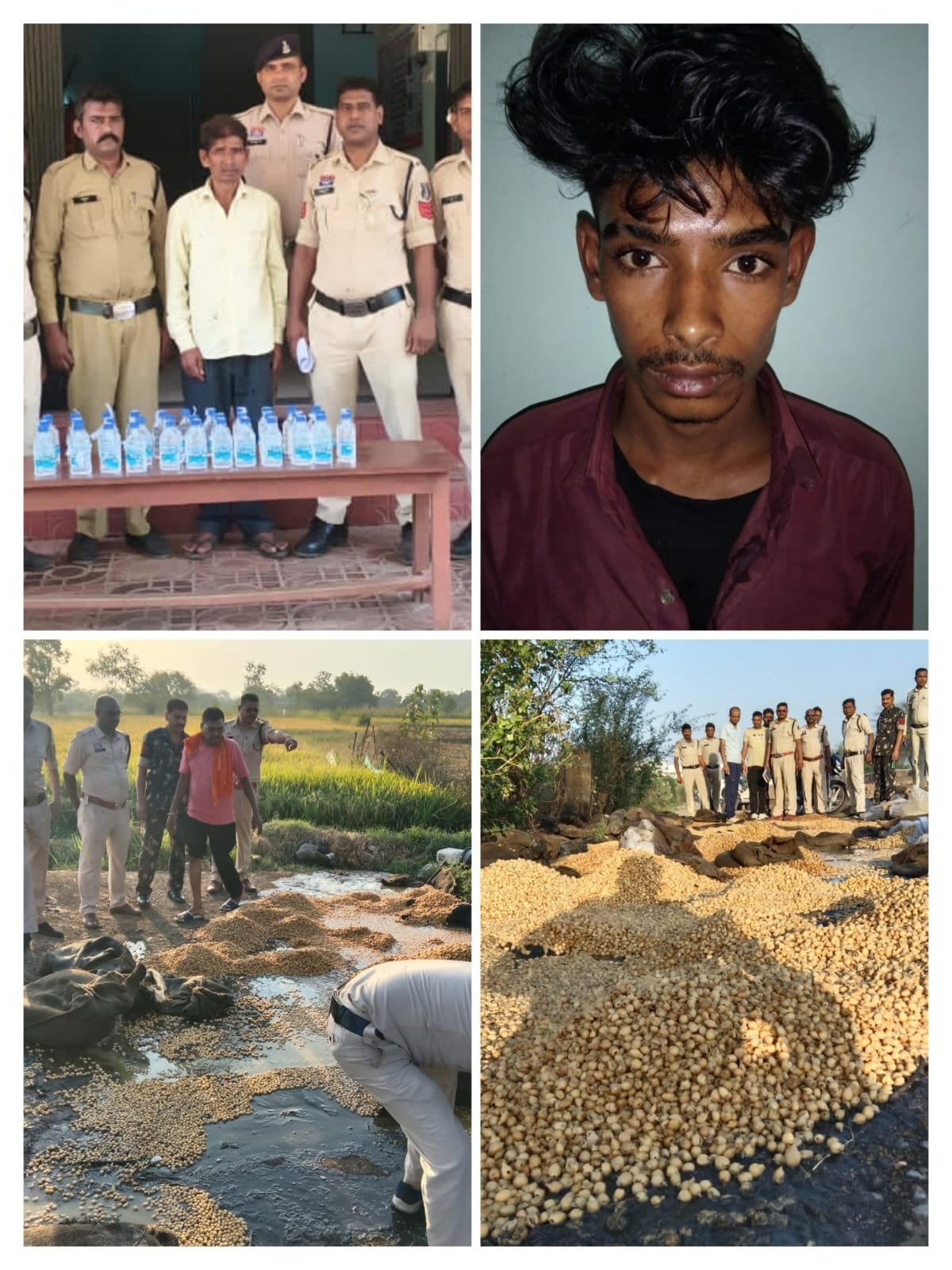 ग्राम कोसमर्रा एवं कोपेडीह में मिल रही शिकायतों पर भखारा पुलिस ने की त्वरित कार्यवाही – अवैध शराब कारोबार पर कसा शिकंजा, पुलिस रेड से मचा हड़कंप