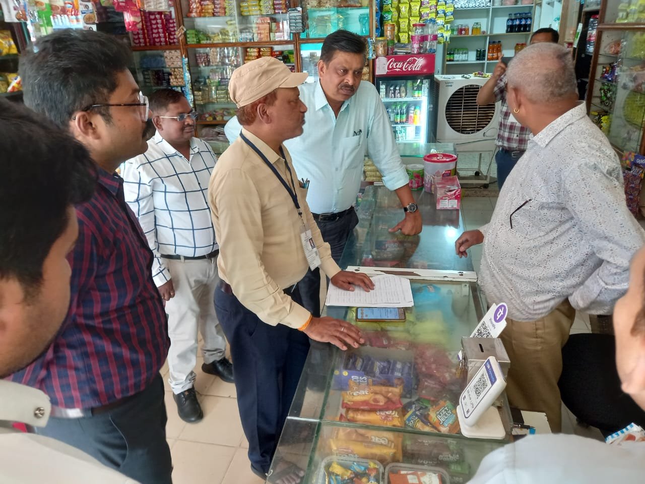 जनगणना 2027 के कार्यों का अपर कलेक्टर एवं राज्य स्तरीय टीम ने किया निरीक्षण