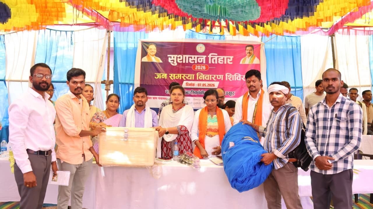 जहां लगती थी जन-अदालत, वहां पहुंचा विष्णु का सुशासन : पुजारी कांकेर में पहली बार लगा जनसमस्या महाशिविर