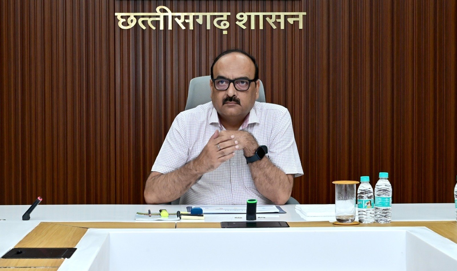 मुख्य सचिव ने ई-प्रगति पोर्टल पर जियोटैग फोटो के साथ रिपोर्ट अपलोड करने के दिए निर्देश