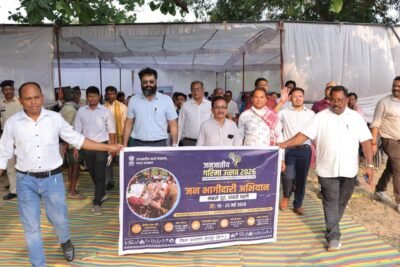 सुशासन तिहार 2026रू ग्राम पंचायत भेलवां के शिविर में उमड़ी ग्रामीणों की भीड़, मौके पर हुआ समस्याओं का निराकरण सुशासन तिहार का उद्देश्य संवेदनशीलता और जवाबदेही के साथ गांव स्तर पर समस्याओं का समाधान सुनिश्चित करना रू कलेक्टर  रोहित व्यास