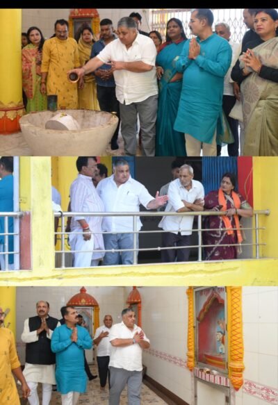 सरकार जनआस्था से जुड़े स्थलों के संरक्षण और विकास के लिए प्रतिबद्ध-कैबिनेट मंत्री  राजेश अग्रवाल  34 लाख रूपए की लागत से तालाब सौंदर्यीकरण एवं छठ घाट निर्माण का किया भूमिपूजन, श्रद्धालुओं को मिलेंगी बेहतर सुविधाएं