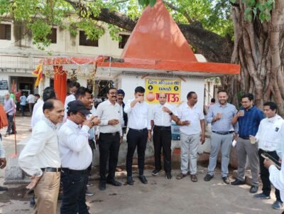 भीषण गर्मी में राहत : तहसील परिसर में शुरू हुआ नया प्याऊ घर