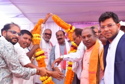 उप मुख्यमंत्री  अरुण साव प्रथम तेलीन सत्ती माता महोत्सव में हुए शामिल