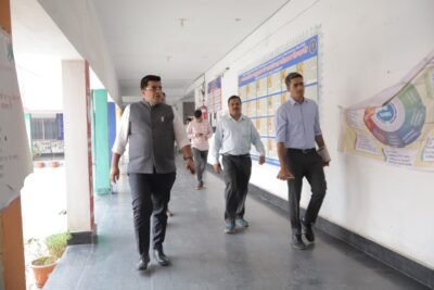 नीट पुनर्परीक्षा की तैयारियों का कलेक्टर एवं पुलिस अधीक्षक ने किया निरीक्षण सुरक्षा, पारदर्शिता एवं एनटीए के दिशा-निर्देशों के कड़ाई से पालन के दिए निर्देश