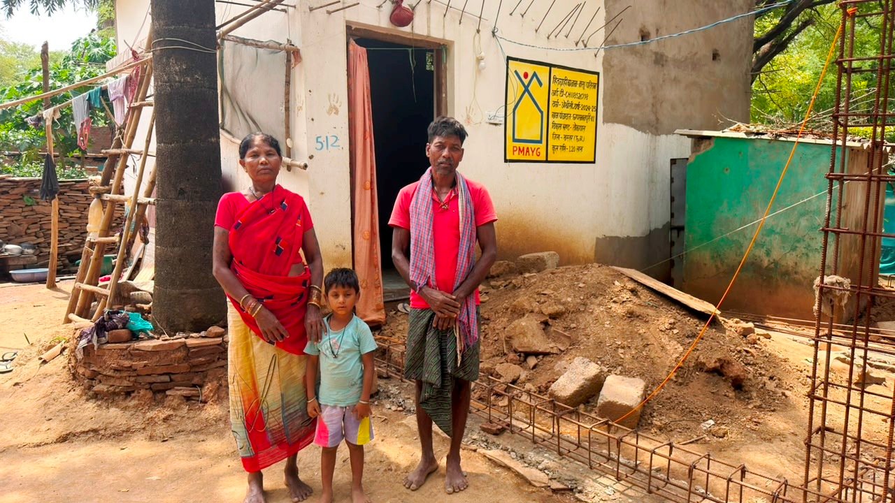 सपना हुआ साकार-प्रधानमंत्री आवास ने बदली मसूराम सेठिया के परिवार की जिंदगी
