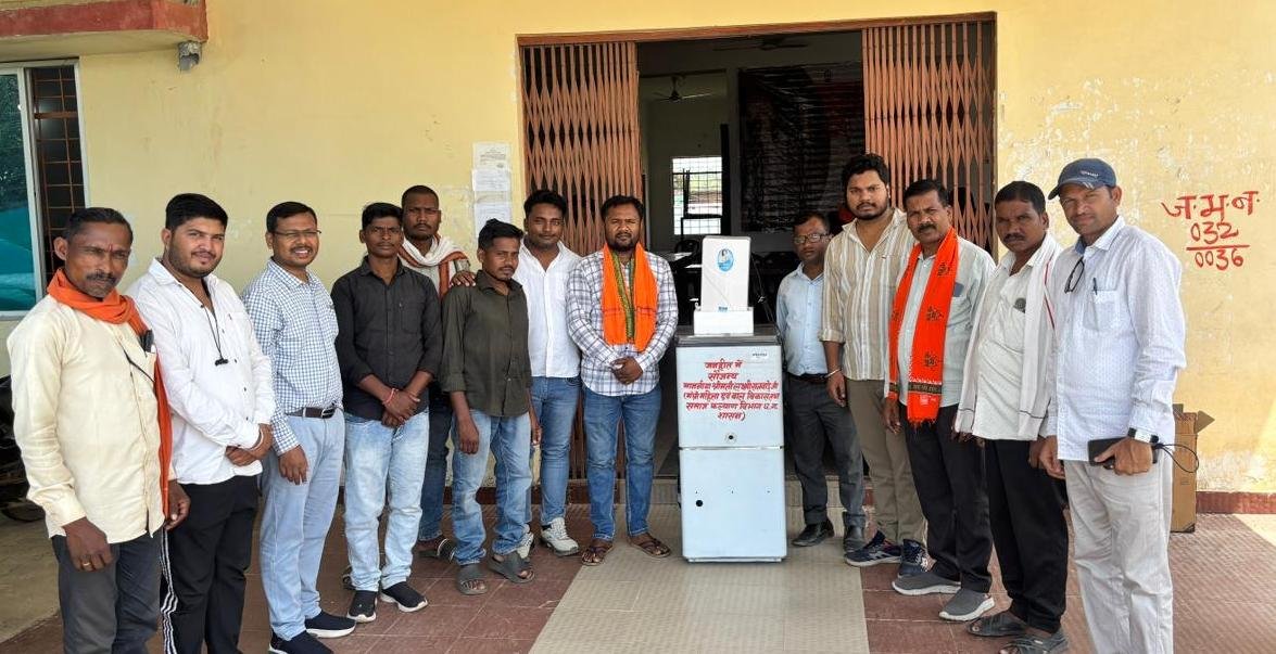 मंत्री  लक्ष्मी राजवाड़े की पहल से लटोरी तहसील में स्थापित हुआ वाटर फिल्टर