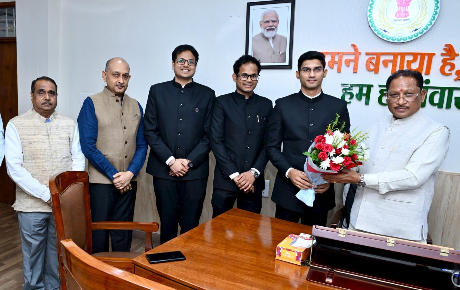 जनसेवा ही प्रशासनिक सेवा का सर्वोच्च उद्देश्य : मुख्यमंत्री  विष्णु देव साय