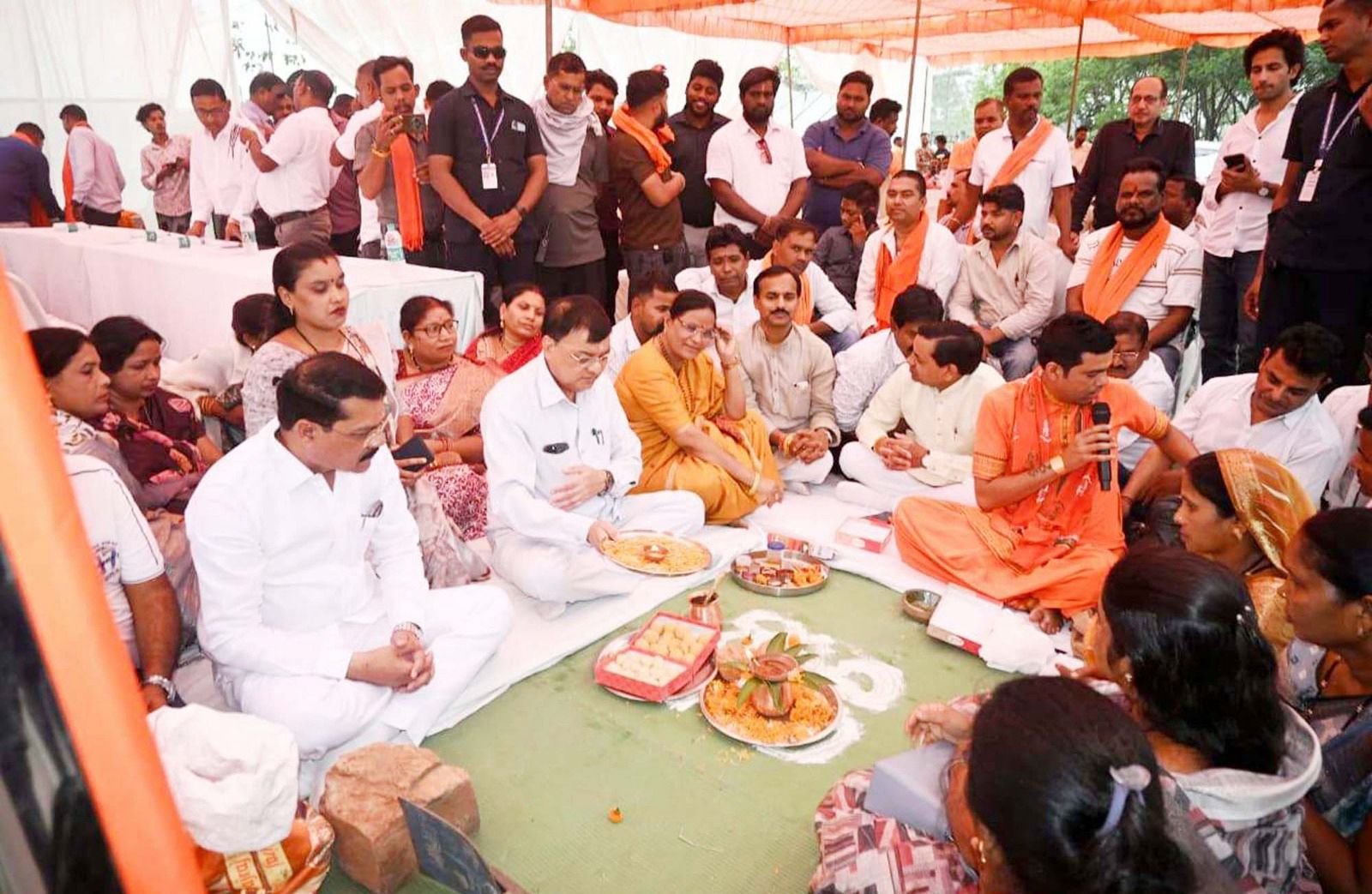 उद्योग मंत्री देवांगन ने पौने 37 करोड़ रूपए के जलप्रदाय योजना विस्तार कार्य का किया भूमिपूजन