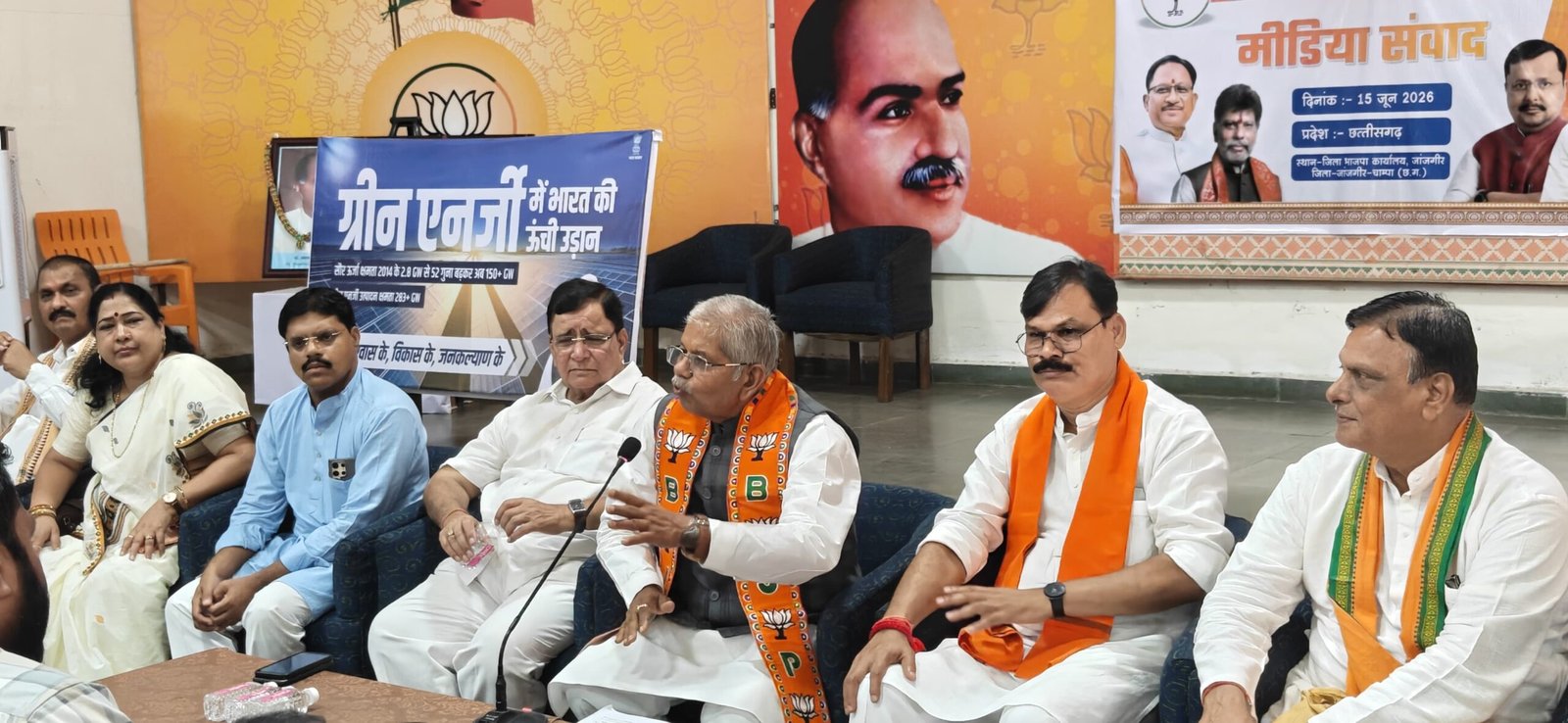 पीएम मोदी के नेतृत्व में समृद्ध एवं सशक्त भारत के 12 वर्ष : भाजपा की प्रेस वार्ता आयोजित
