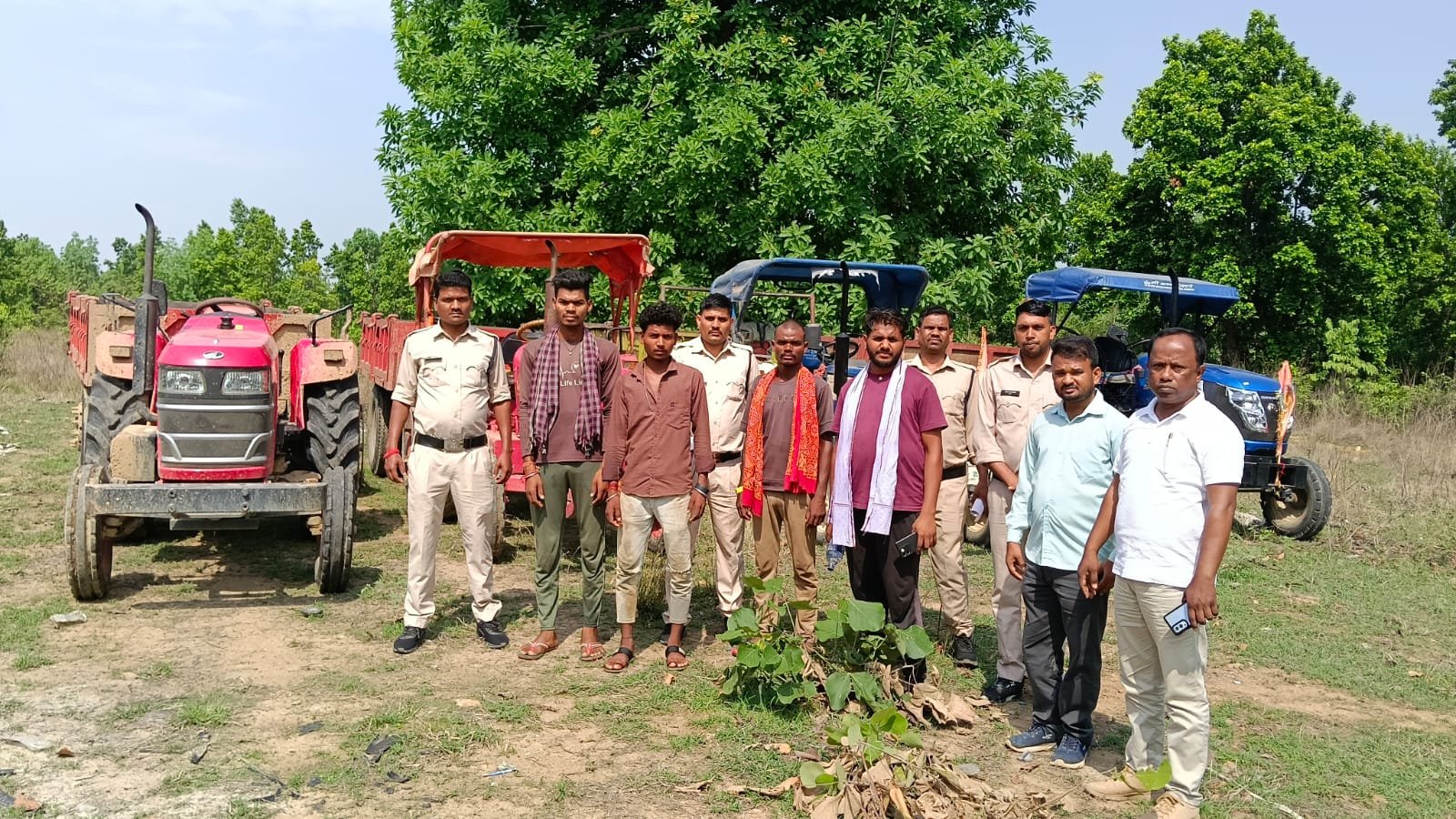 अवैध खनन पर प्रशासन की बड़ी कार्रवाई