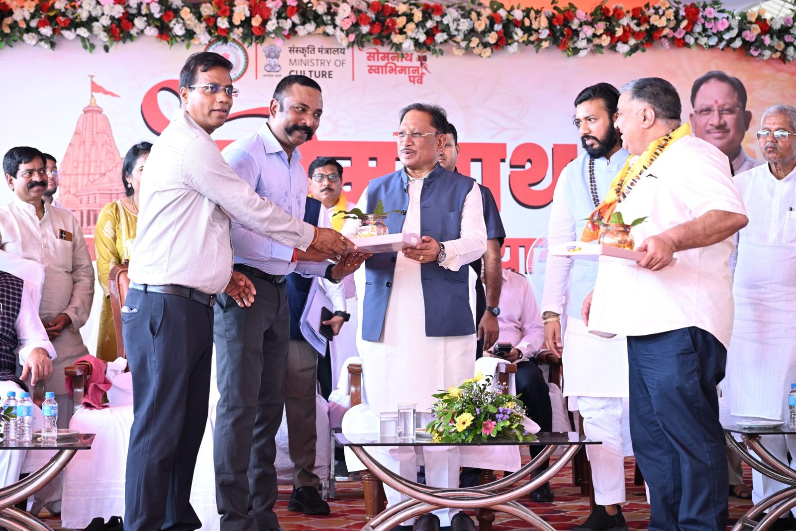 सोमनाथ मंदिर हमारे राष्ट्रीय स्वाभिमान, सांस्कृतिक गौरव और आस्था का प्रमुख केन्द्र – मुख्यमंत्री साय