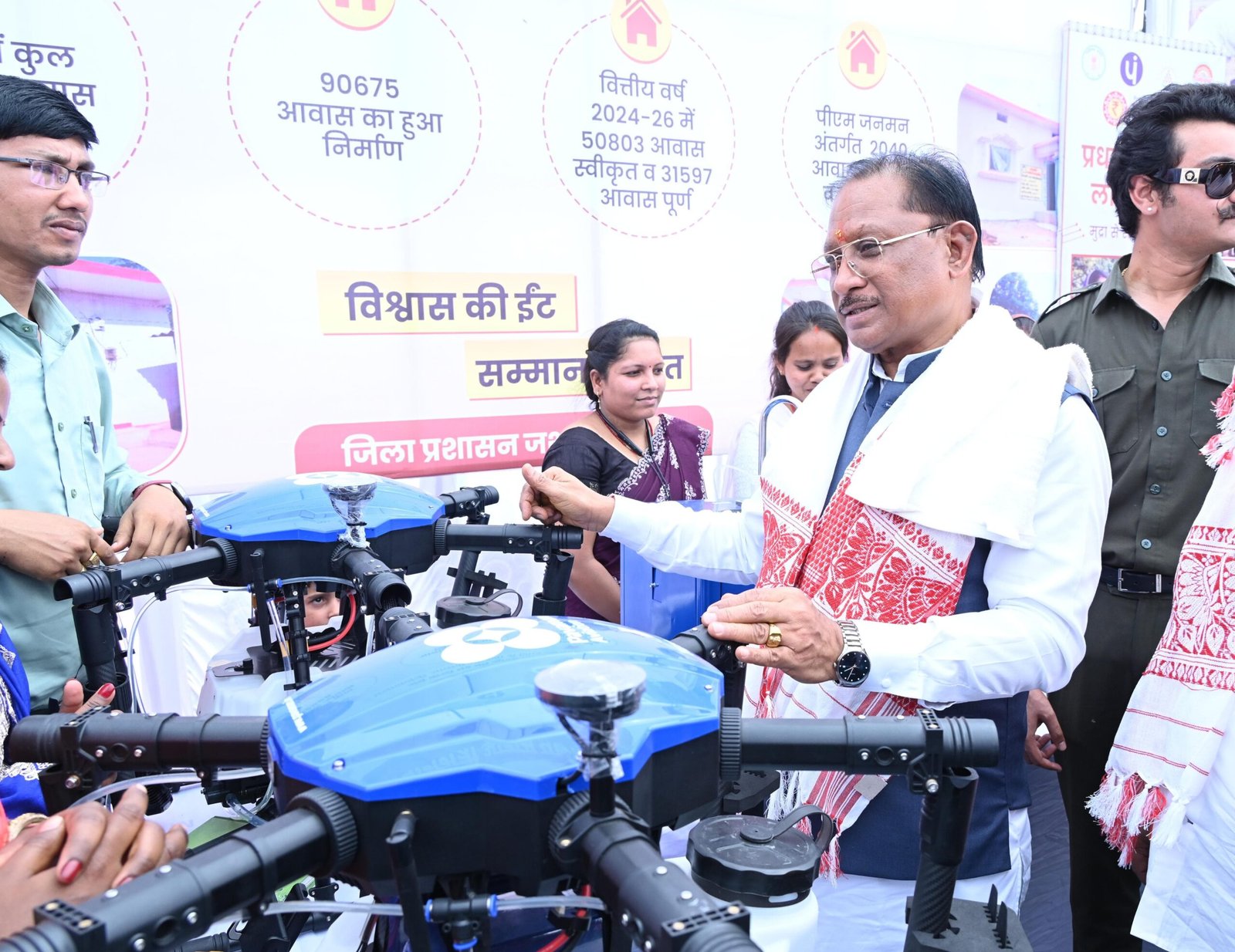 मुख्यमंत्री विष्णुदेव साय की पहल से जशपुर की महिलाएं बनेंगी ‘ड्रोन दीदी’