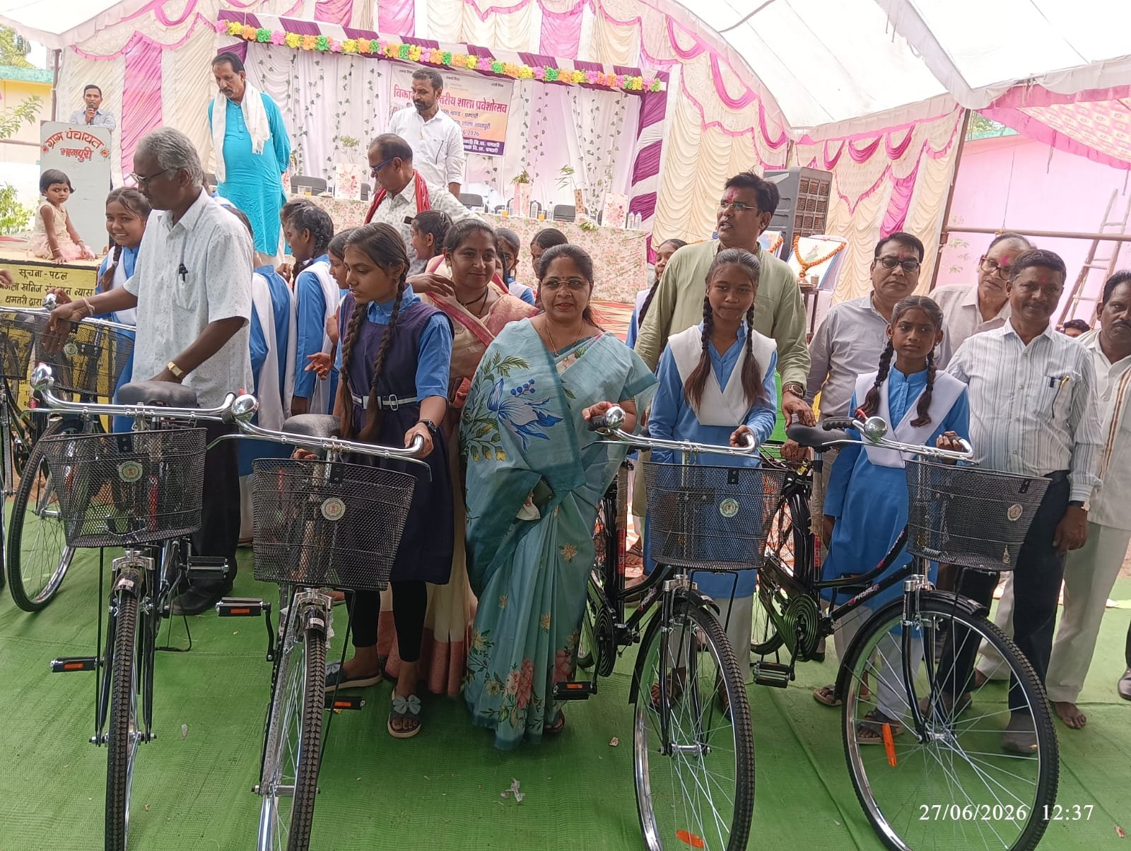 भानपुरी में विकासखंड स्तरीय शाला प्रवेशोत्सव उत्साहपूर्वक सम्पन्न, नवप्रवेशी विद्यार्थियों का आत्मीय स्वागत