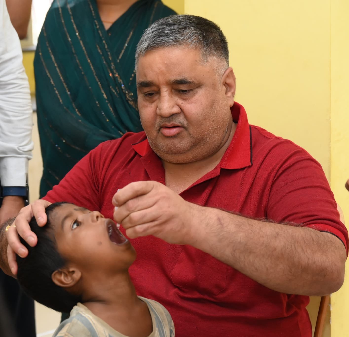 हर बच्चे तक पहुंचे पोलियो की सुरक्षा का कवच : पर्यटन एवं संस्कृति मंत्री  राजेश अग्रवाल ने पिलाई जीवनरक्षक खुराक