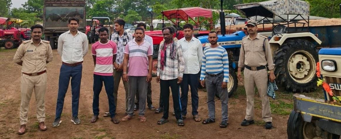 सारंगढ़-बिलाईगढ़ में खनिज माफियाओं पर बड़ा प्रहार