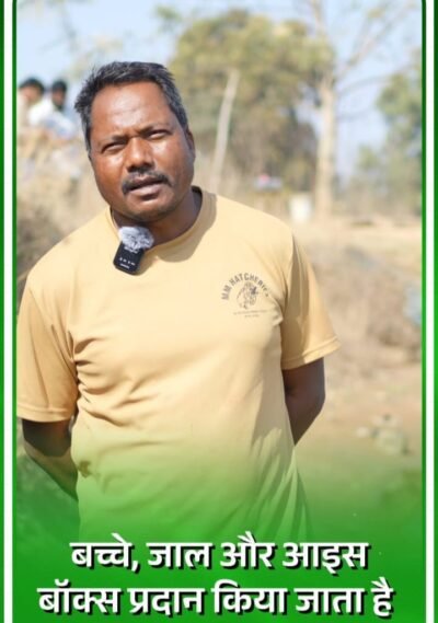 मत्स्य पालन से किसानों में बढ़ी आत्मनिर्भरता प्रधानमंत्री मत्स्य संपदा योजना का किसानों को मिल रहा लाभ जशपुर में नया रिकॉर्ड 22 महीनों में 22,805 मीट्रिक टन मछली उत्पादन
