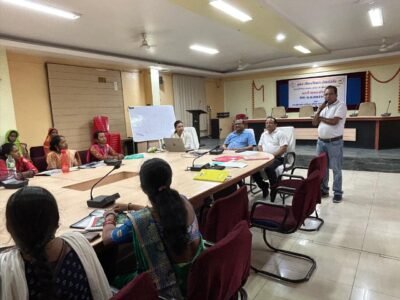 उन्नत बकरी पालन प्रशिक्षण हेतु 52 महिला हितग्राही रायपुर रवाना