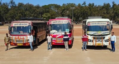 मुख्यमंत्री ग्रामीण बस योजनारू जशपुर के दूरस्थ गांवों को मिली नई रफ्तार कम खर्च में सुविधाजनक सफर से ग्रामीणों को मिल रही बड़ी राहत 11 बसों के संचालन से आवागमन हुआ आसान, समय और पैसे दोनों की हो रही बचत