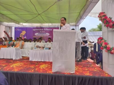 अभनपुर विकासखंड के परसदा सोंठ में जनसमस्या निवारण शिविर 1736 में से 1165 आवेदनों का त्वरित निराकरण, हितग्राहियों को मिले लाभ