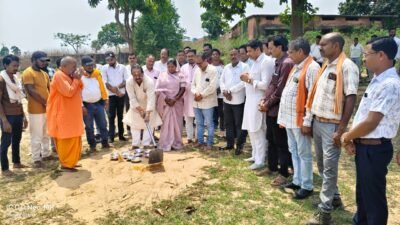 धौरपुर में नवीन शासकीय महाविद्यालय भवन का हुआ शिलान्यास एवं भूमिपूजन