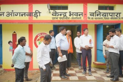 कलेक्टर ने रामपुर में निर्माणाधीन नवीन महाविद्यालय का किया निरीक्षण गुणवत्तापूर्ण निर्माण एवं समय-सीमा का पालन सुनिश्चित करने के दिए निर्देश