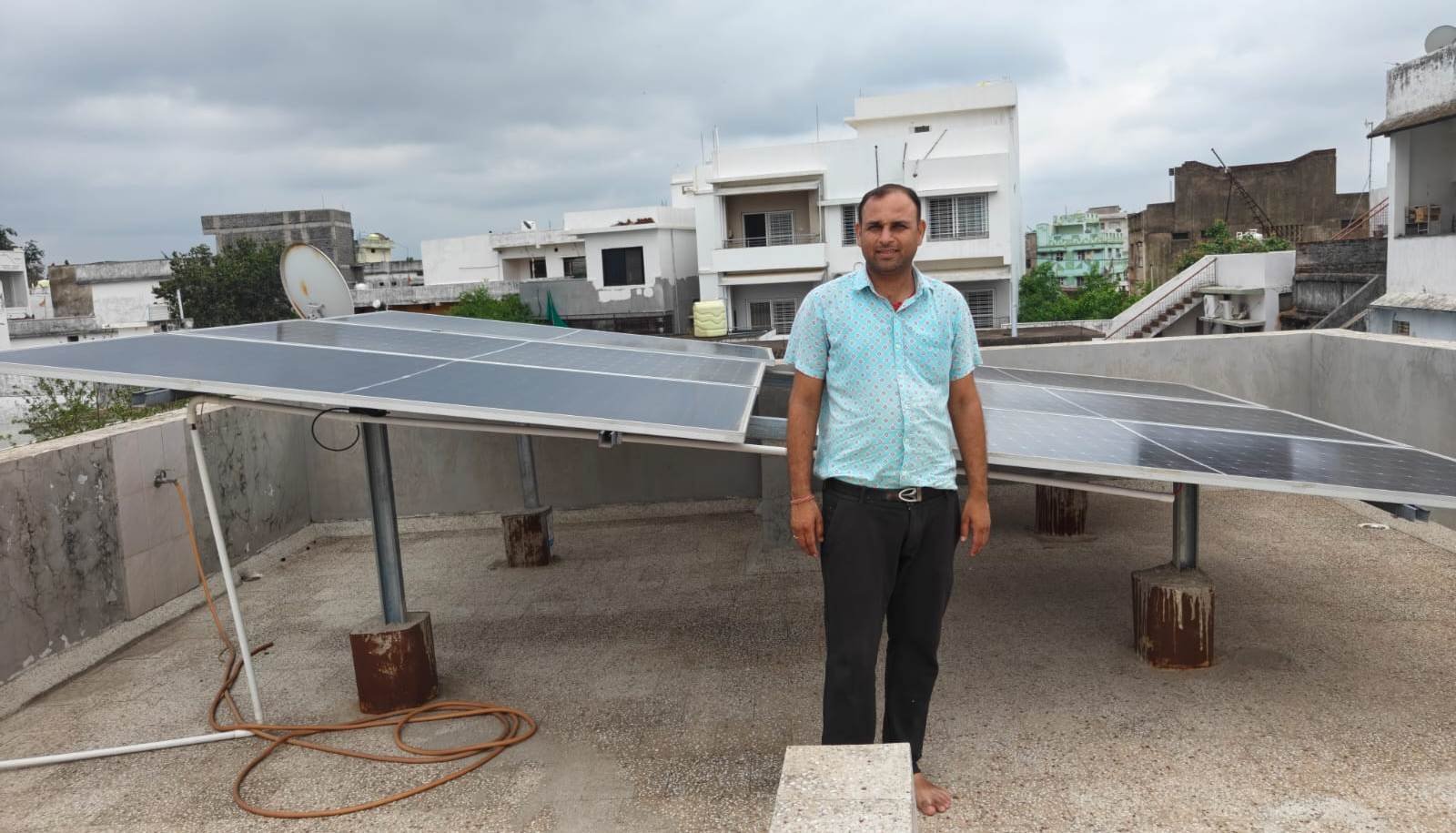 प्रधानमंत्री सूर्यघर मुफ्त बिजली योजना से रमन नाहटा को बिजली खर्च की चिंता से मिली राहत