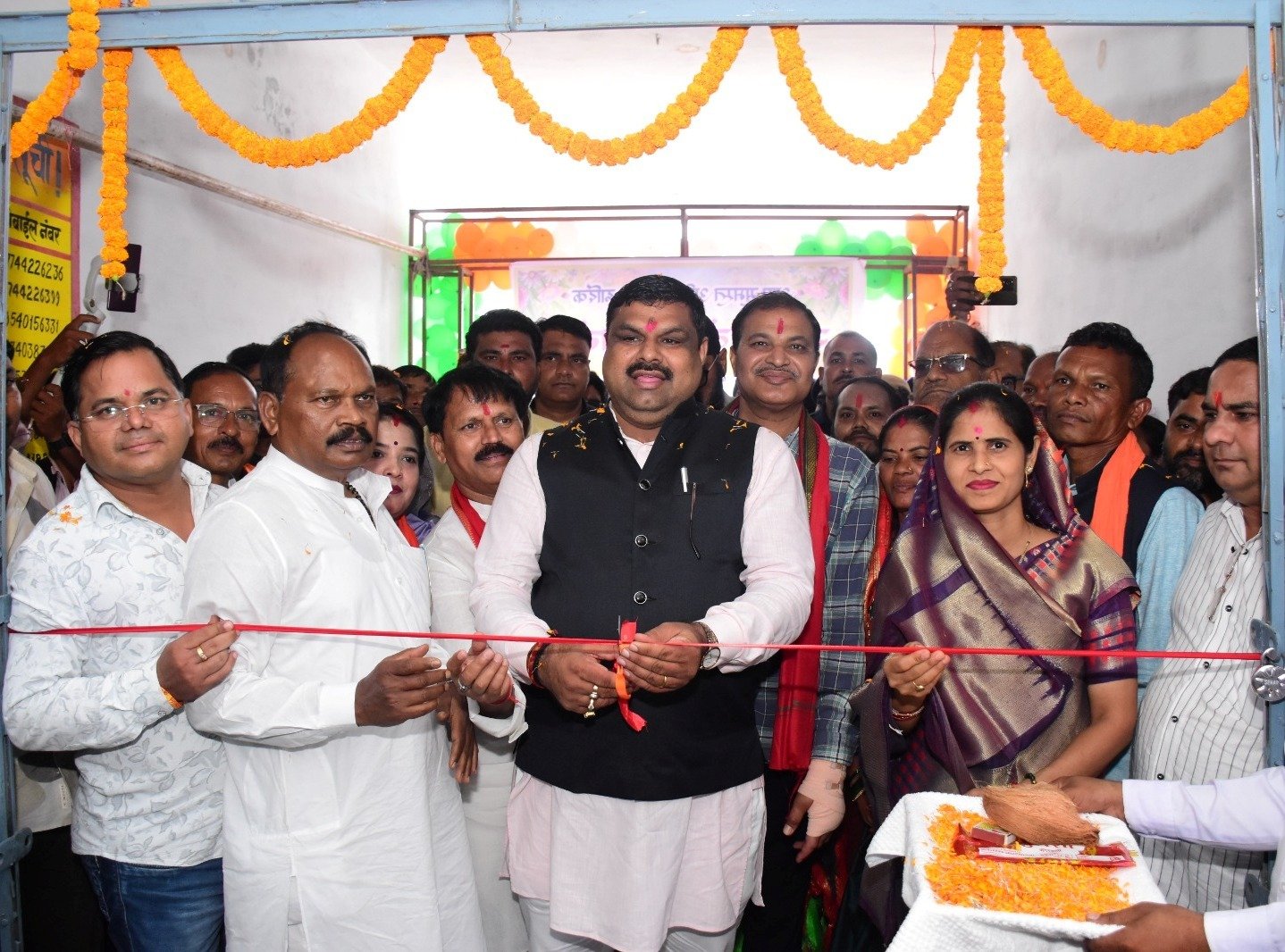 स्कूल शिक्षा एवं प्रभारी मंत्री गजेन्द्र यादव ने मोरकुटूम्ब में 75 लाख 23 हजार रूपए के नवीन हाईस्कूल भवन का किया लोकार्पण