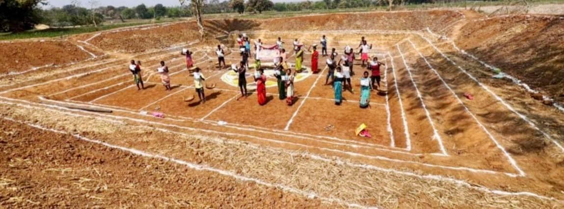 खोटलापल ग्राम पंचायत में डबरी निर्माण से बदली ग्रामीणों की तकदीर