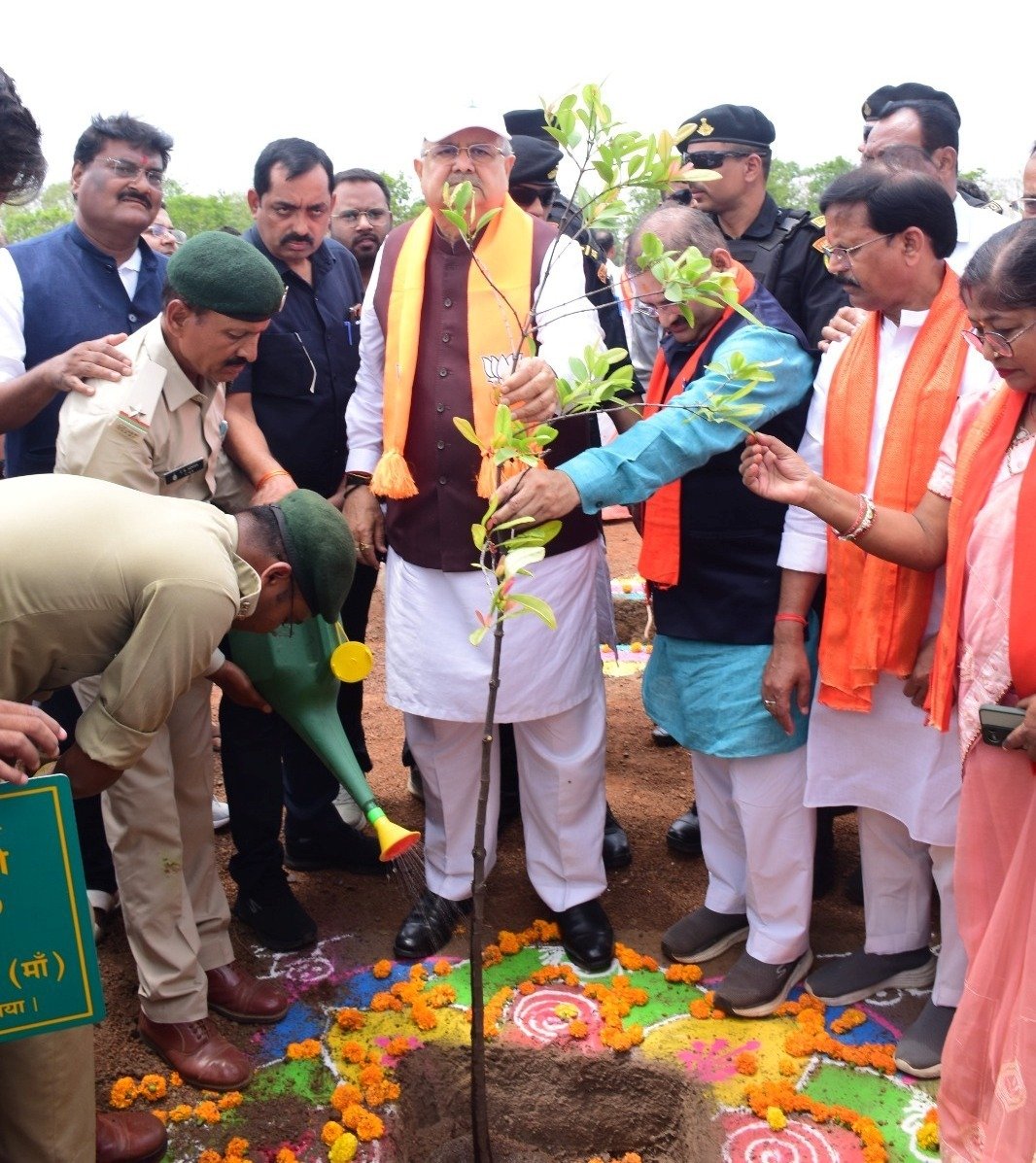 वृक्षारोपण आने वाली पीढिय़ों के लिए अमूल्य धरोहर : विधानसभा अध्यक्ष डॉ. रमन सिंह