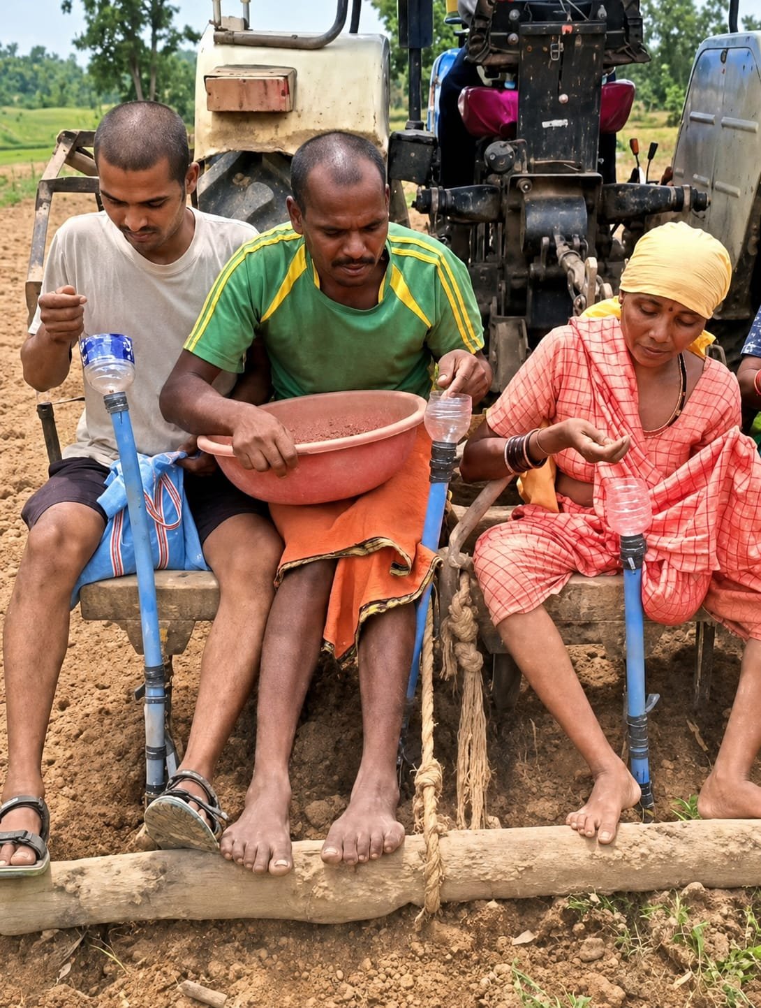 मुख्यमंत्री विष्णु देव साय के कृषि नवाचार को बढ़ावा देने के संकल्प को मिली नई उड़ान, प्रगतिशील किसान भानुप्रताप ने जुगाड़ तकनीक से तैयार की सीड ड्रिल