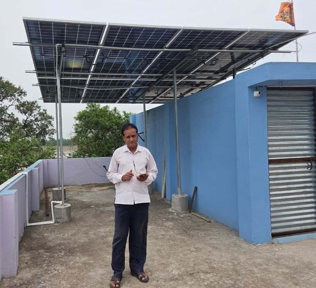 प्रधानमंत्री सूर्य घर मुफ्त बिजली योजना से किसान रामेश्वर बने बिजली उपभोक्ता से बिजली उत्पादक