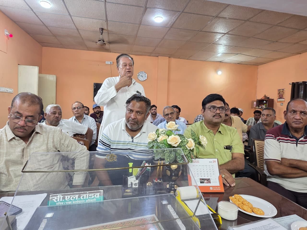पुरानी कृषि उपज मंडी परिसर में प्रस्तावित एग्रोमॉल एवं हाईटेक थोक सब्जी मंडी के विकास पर हुई विस्तृत चर्चा