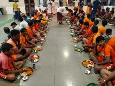 उप मुख्यमंत्री विजय शर्मा की पहल पर कावड़ यात्रियों के लिए निःशुल्क भोजन, विश्राम और सेवा की व्यवस्था