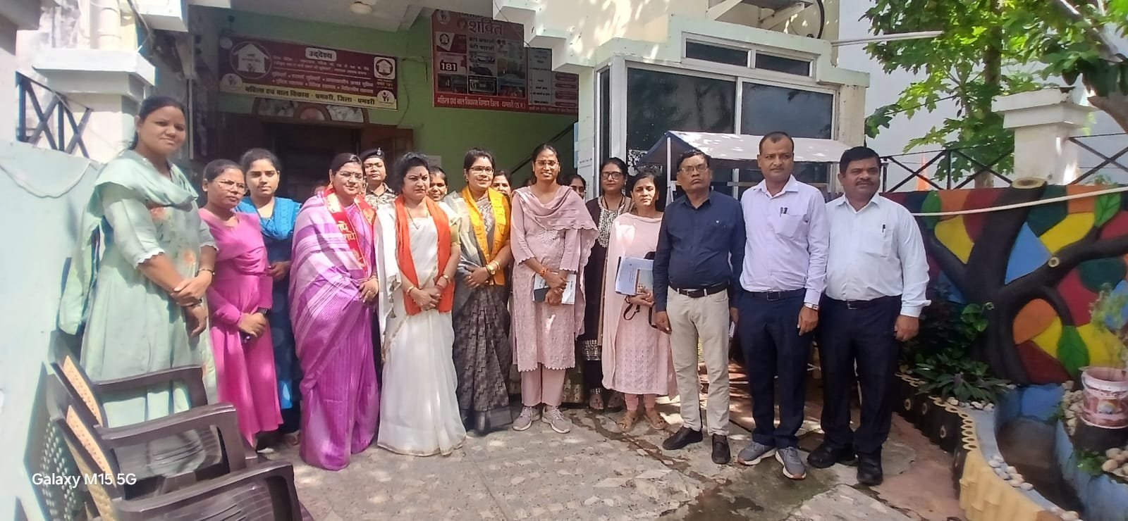 छत्तीसगढ़ राज्य महिला आयोग के अध्यक्ष डॉ ममता साहू के द्वारा सखी वन स्टाफ सेंटर धमतरी का निरीक्षण किया
