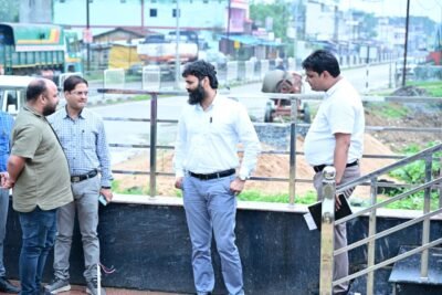 कलेक्टर  रोहित व्यास ने निर्माणाधीन जूदेव चौक एवं बीटीआई तालाब सौंदर्यीकरण कार्य का किया निरीक्षण गुणवत्ता के साथ समय-सीमा में पूर्ण करने के दिए निर्देश जूदेव चौक और तालाब बनेंगे शहर के आकर्षण का नया केंद्र