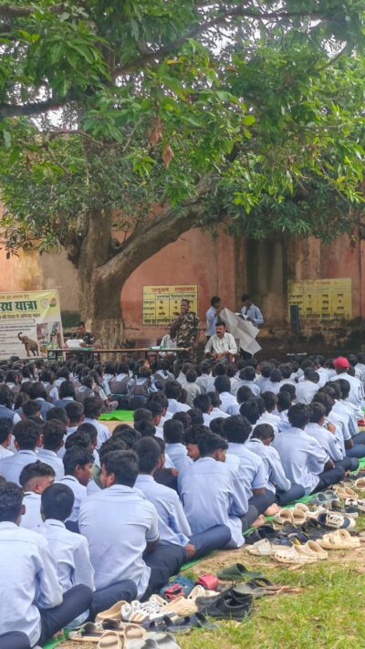 ’जशपुर वनमण्डल की गजरथ यात्रा-2026 का शुभारंभ, हाथी प्रभावित क्षेत्रों में जन जागरूकता अभियान तेज’