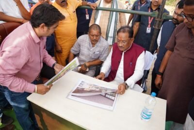 मुख्यमंत्री के सार्थक प्रयास से कुनकुरी के सलिया टोली में 250 सीटर सर्व सुविधायुक्त नालंदा परिसर का किया जा रहा निर्माण