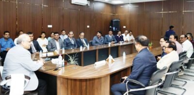 छत्तीसगढ़ उच्च न्यायालय के मुख्य न्यायाधीश श्री रमेश सिन्हा ने जिला न्यायालय का किया निरीक्षण