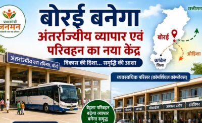 विशेष पिछड़ी जनजातियों के सर्वांगीण विकास की नई पहल: धमतरी में बनेंगे व्यवसायिक परिसर, बोरई बनेगा अंतर्राज्यीय व्यापार एवं परिवहन का नया केंद्र