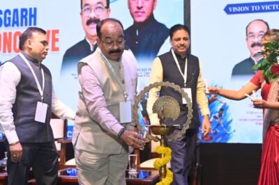 समर्थ और विकसित छत्तीसगढ़ के लिए अहम उपक्रम साबित होगा खेल –  अरुण साव  उप मुख्यमंत्री ने स्पोर्ट्स कॉन्क्लेव का किया शुभारंभ
