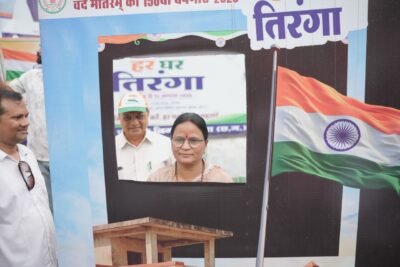 मंत्री लखन लाल देवांगन के नेतृत्व में कोरबा में भव्य तिरंगा यात्रा का हुआ आयोजन
