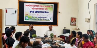 राष्ट्रीय प्राकृतिक खेती मिशन अंतर्गत प्रशिक्षण कार्यक्रम का आयोजन