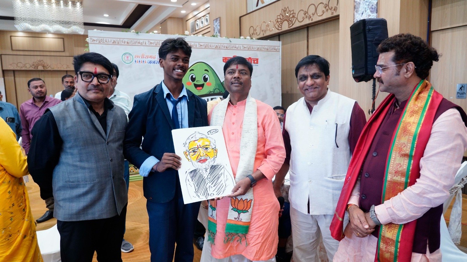 कला के माध्यम से अभिव्यक्ति भी एक बड़ा हुनर : वन मंत्री केदार कश्यप