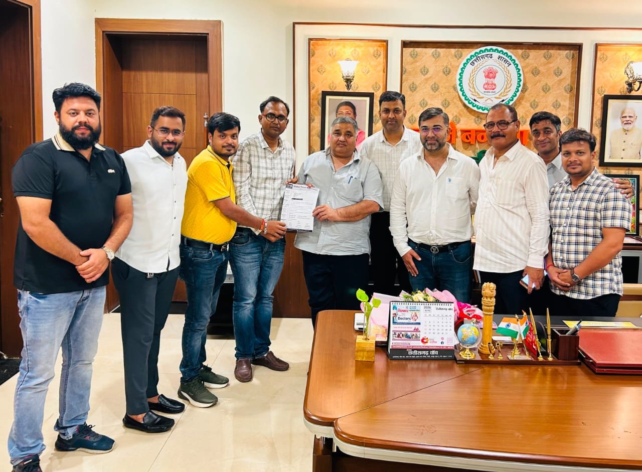 पर्यटन मंत्री राजेश अग्रवाल से ग्लोबल ट्रैवल एसोसिएशन के प्रतिनिधिमंडल की सौजन्य भेंट